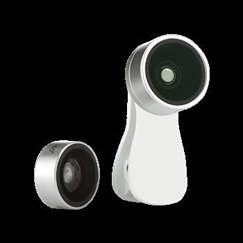 猎奇（LIEQI) F-516 智能手机外置镜头 定焦摄像头 奢华银